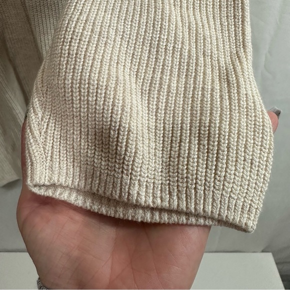 Old Navy Women’s Open Cardigan Sweater Cream XL - Picture 7 of 8